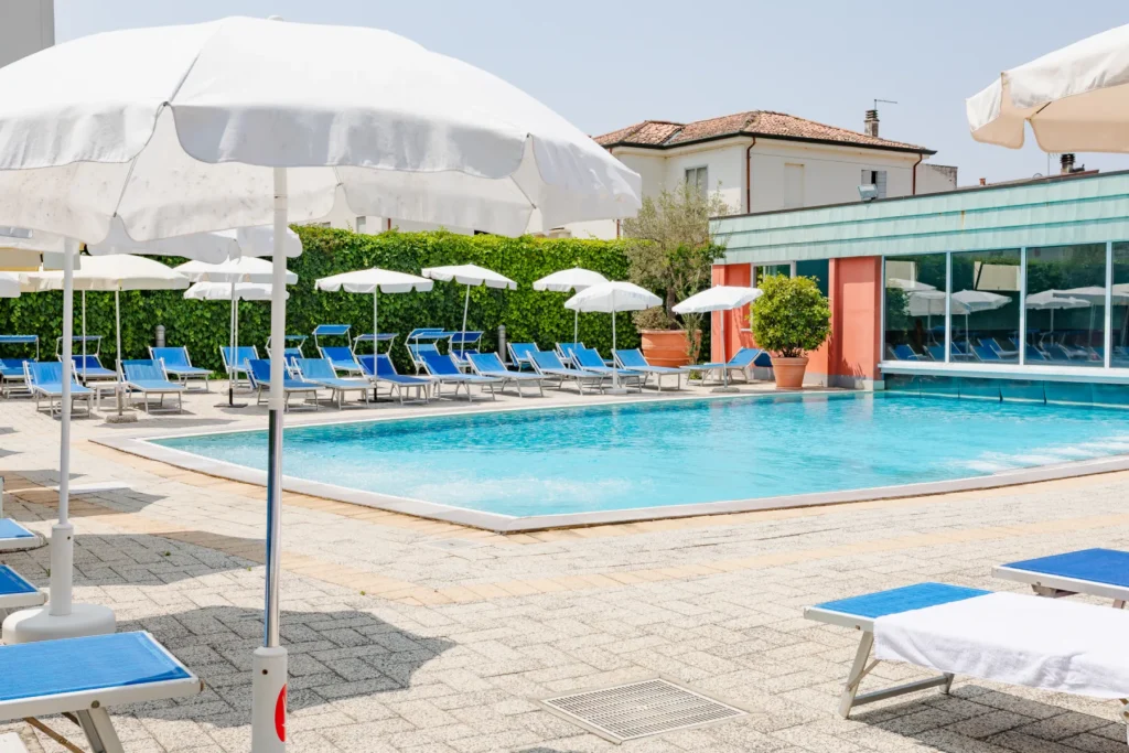 Piscina dell'Hotel Columbia Terme